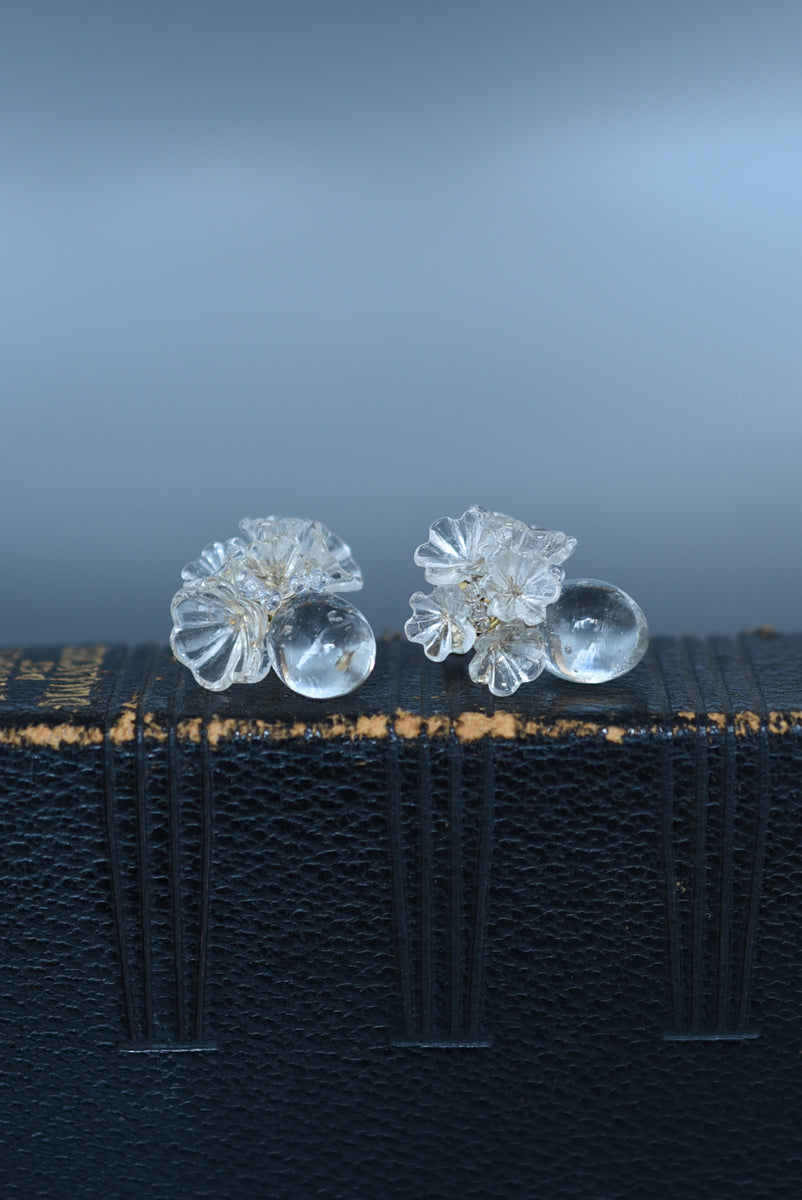 sankayou drop earring – monshiro official web site