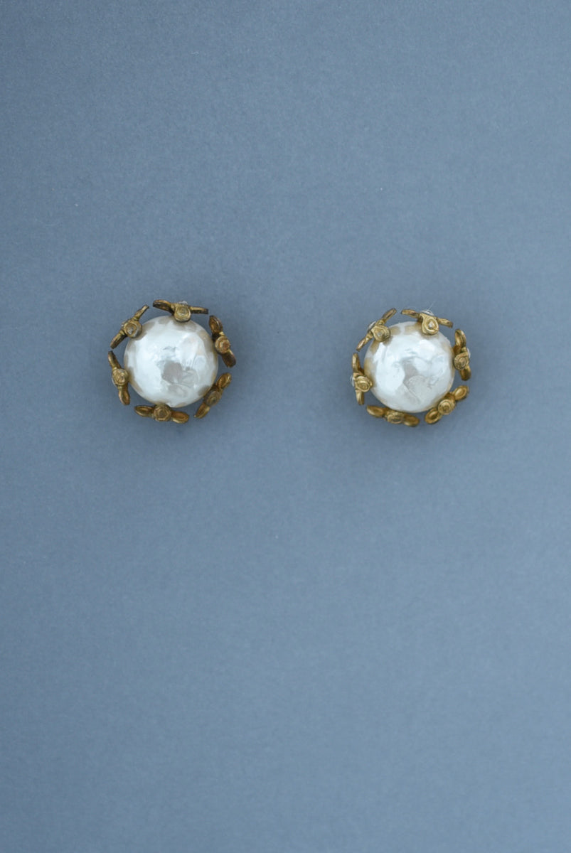 cacochon pearl 2way earring – monshiro official web site
