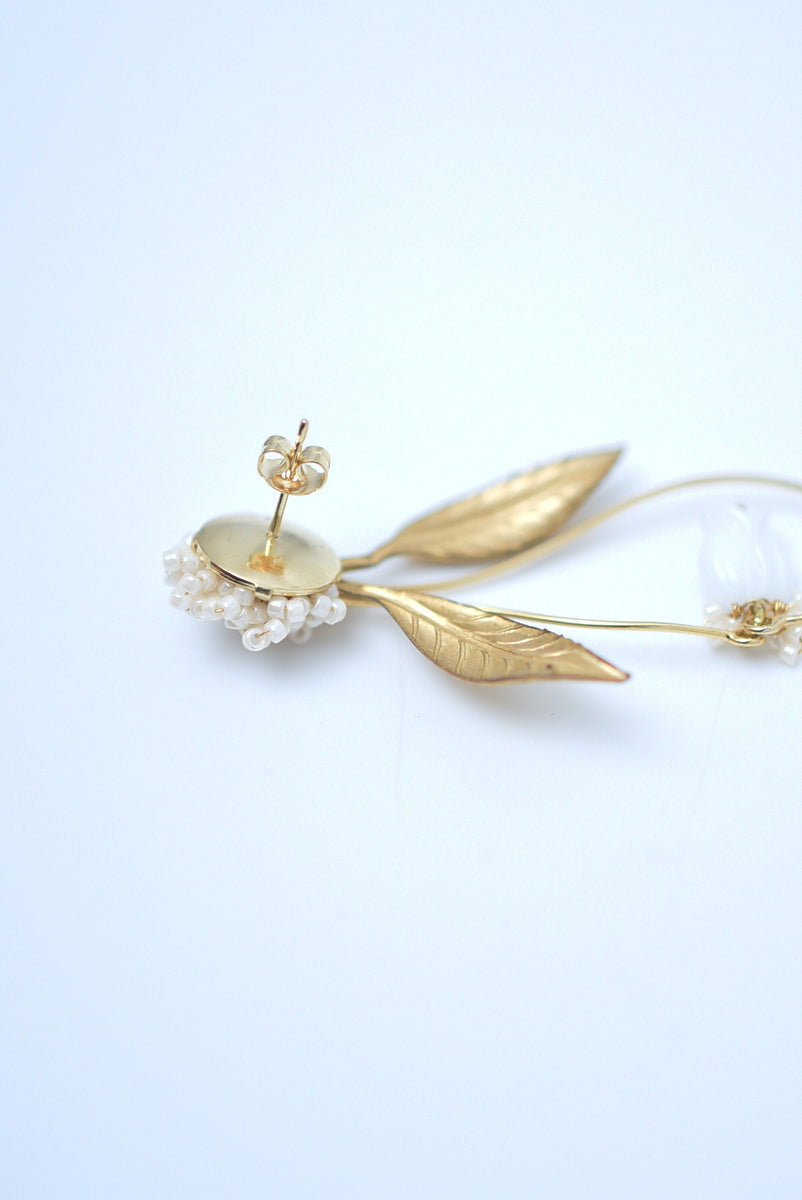 suzuran bouquet earring【予約販売】