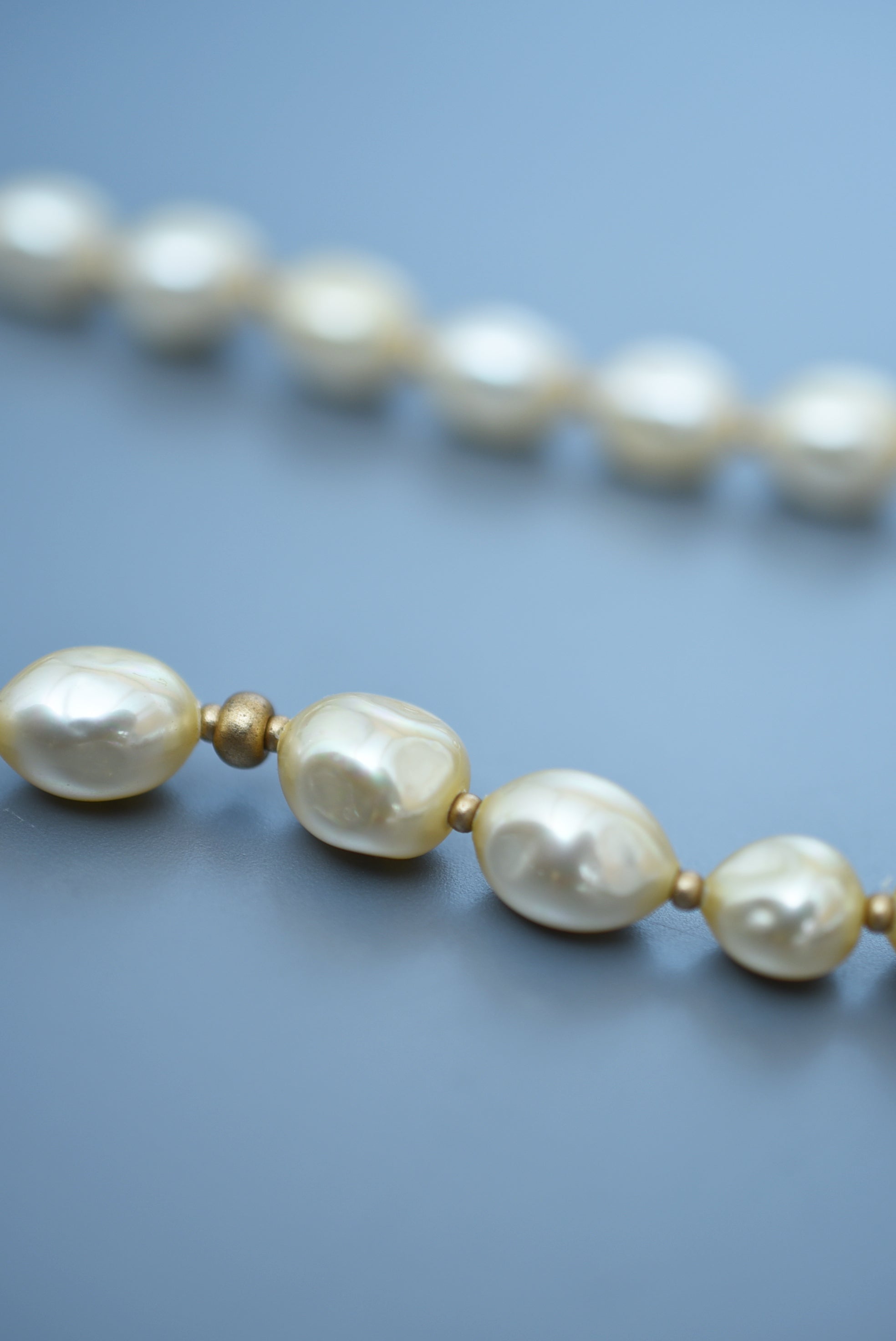 baroque glass pearl necklace – monshiro official web site