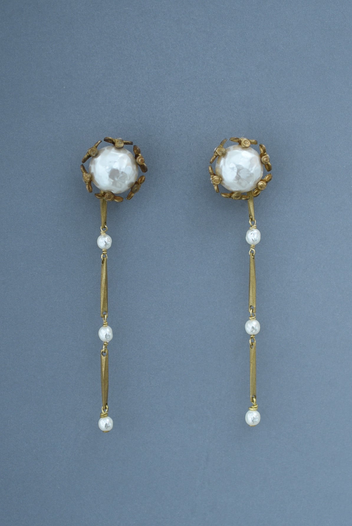 cacochon pearl 2way earring – monshiro official web site