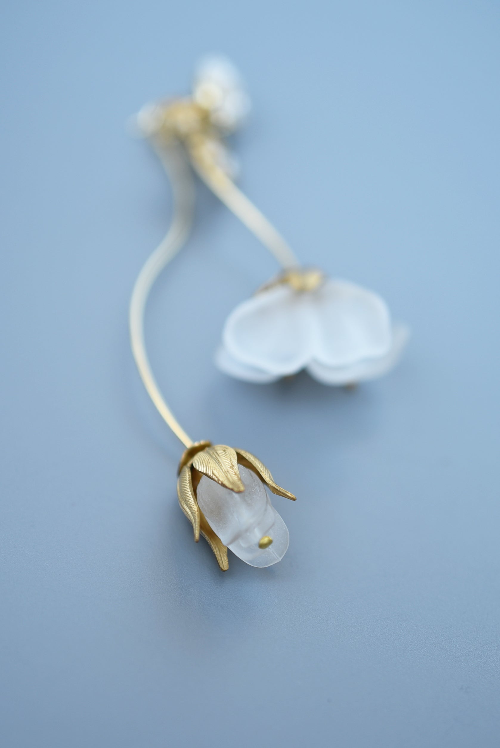 スイートピー ピアス sweet pea bouquet earring – monshiro official web site