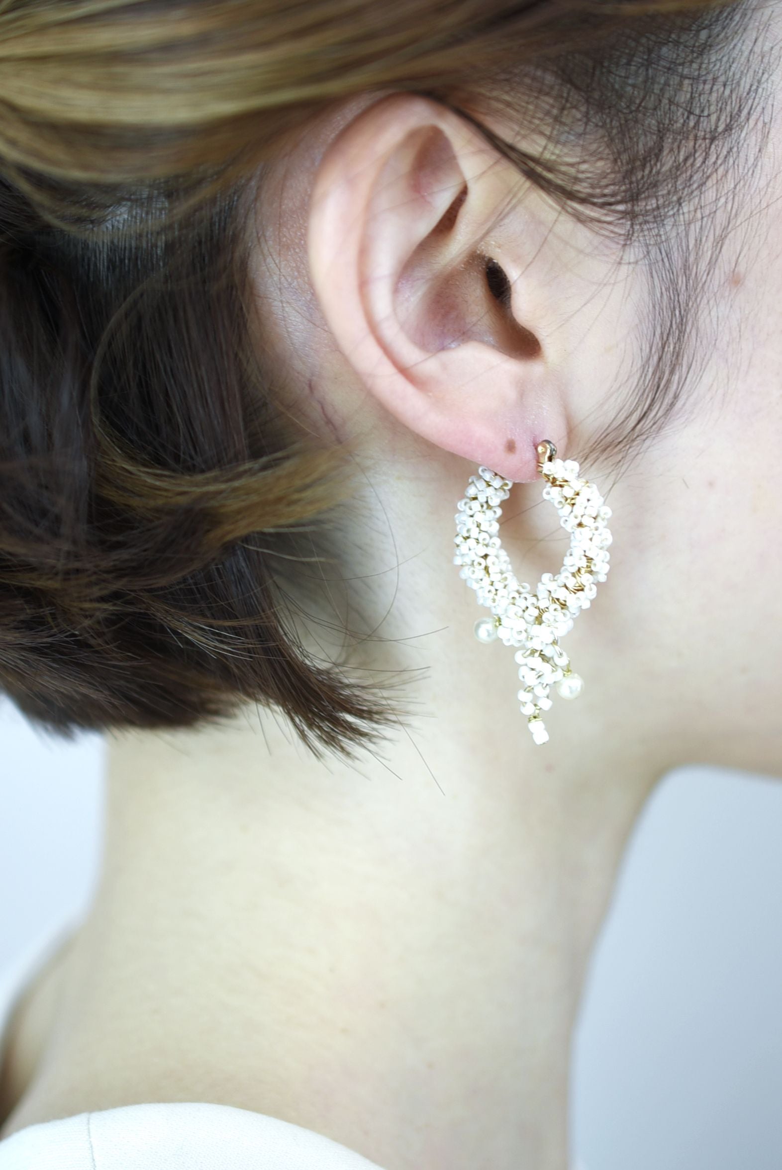 yukiyanagi hoop earring – monshiro official web site