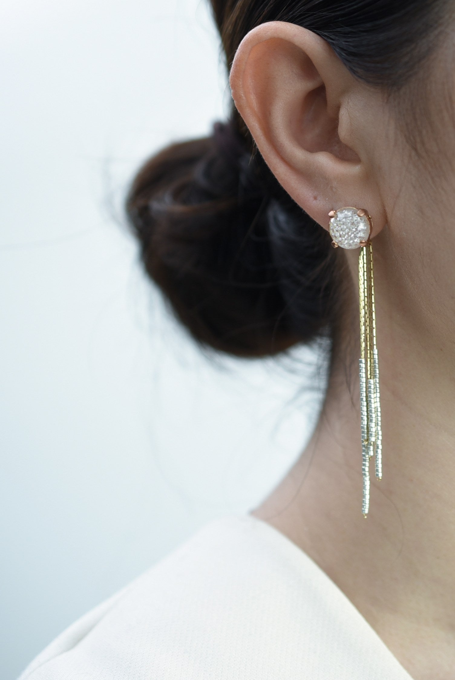 raspberry earring （2way） – monshiro official web site