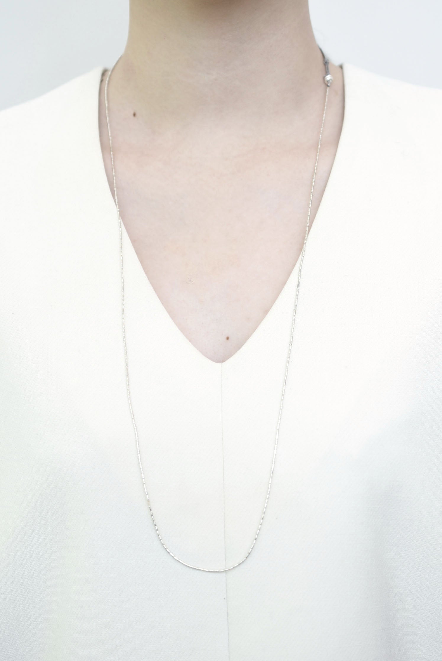 accessories mau カレンシルバーネックレス（ロング） accessories mau 